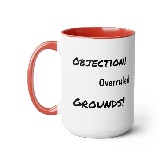 True Crime Addict - Grounds! Two-Tone Coffee Mug