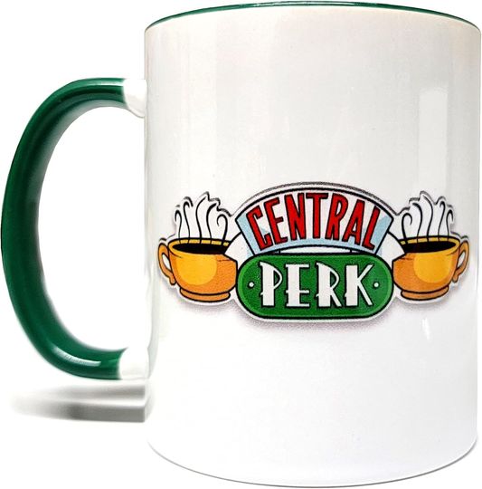 Mean Muggin Central Perk Friends 11oz Mug - Two Tone Grade A Ceramic