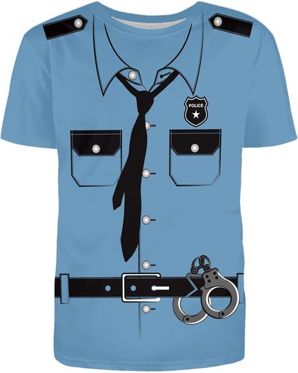 Unisex 3D Print Round Neck Short Sleeved Fashion Summer T-Shirt