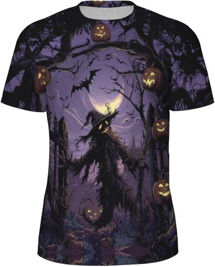 3D Pattern Printed T-Shirt Breathable Lightweight Flexible Easy to Match Diverse Stylish Design Unisex Daily Wear