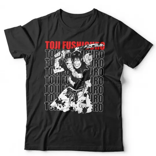 Toji Fushiguro Anime Tshirt Unisex & Kids Manga Jujutsu Satoru Geto Suguru Gojo
