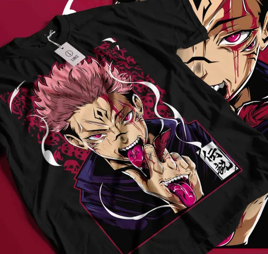 Gojo Satoru T-Shirt Jujutsu Satoru Anime Horror Funny Gift Shirt All Size 489