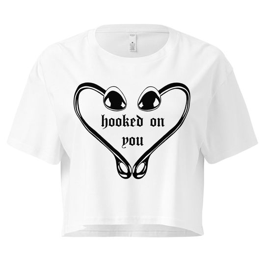 Hooked on You - Anal Hook Cropped T-Shirt