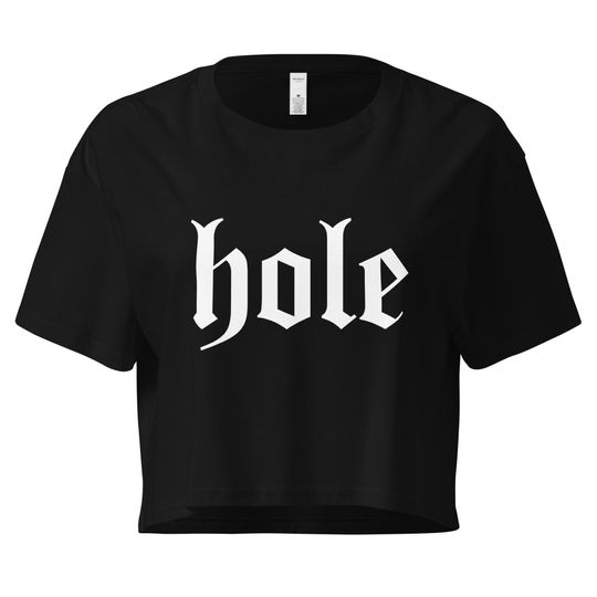Hole Crop Top | Kinky Shirt | BDSM Shirt