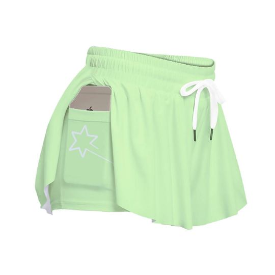 Neon Retro shorts | Flowy Shorts | Ladies Shorts | High Waist and Flattering | Cute Gift For Her