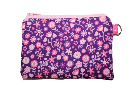 Pink and Purple Coin Purse