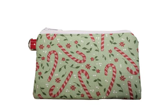 Candy Canes Holiday Coin Purse