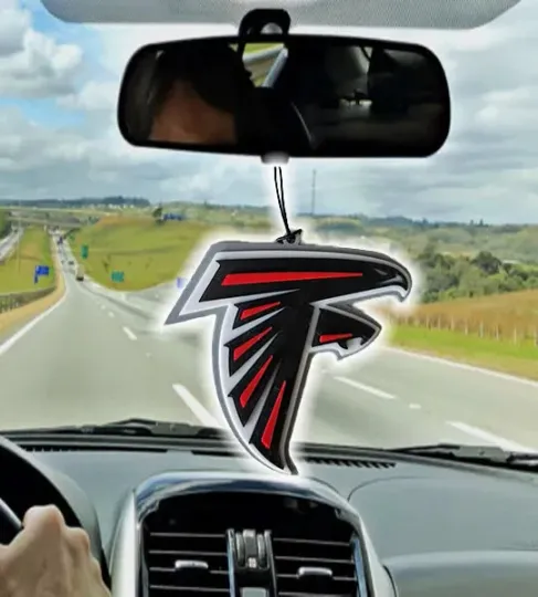 Atlanta F.a.l.c.o.n.s Rearview Mirror Ornament – football Car Accessory, Fan Gift Décor