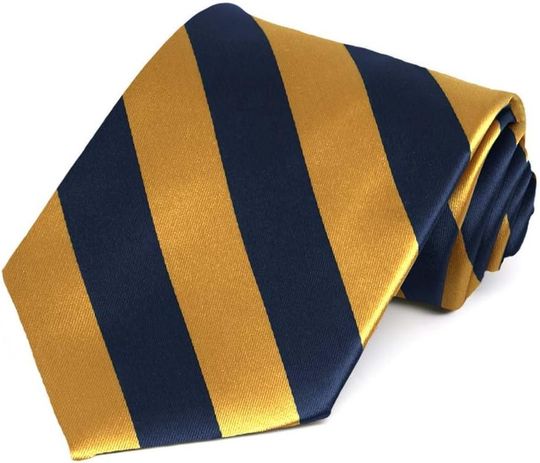 tiemart Men's Striped Tie Standard Length
