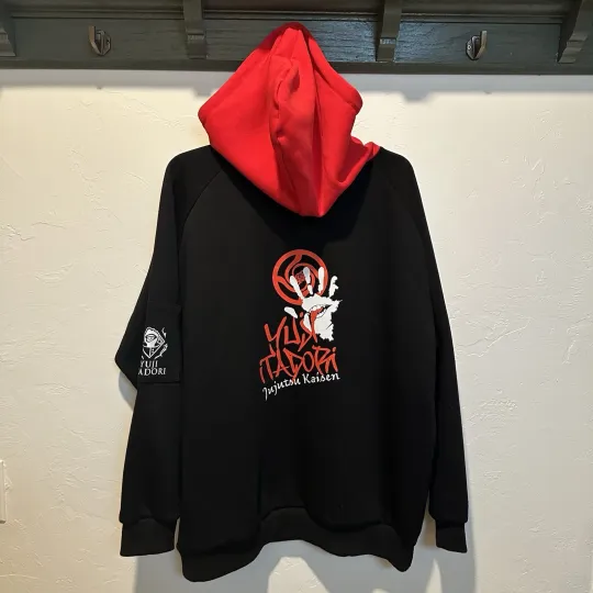 NWOT Anime Jujutsu Satoru Gojo Satoru Cosplay Pullover Hoodie Sweatshirt XXL