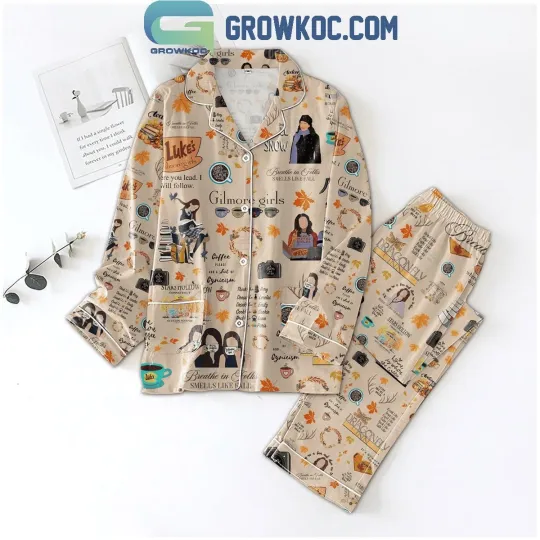 Gilmore Girls I Got Hit By A Deer Polyester Pajamas Set