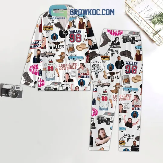 Wallen Western Long Live Cowgirls Pajamas Set