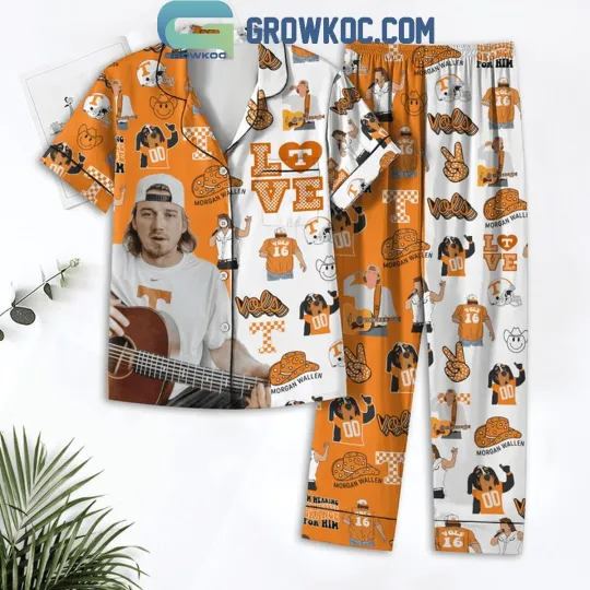 Wallen Western Love Tennessee Volunteers Pajamas Set