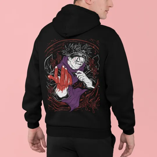 Choso Hoodie Sukuna Jujutsu Satoru Anime Gojo Satoru Itadori Hooded Sweatshirt