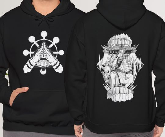 Ryomen Sukuna Anime Manga Jujutsu Satoru JJK hoodie Gift for friends Gift for anime lover Funny gift  Unisex hoodie