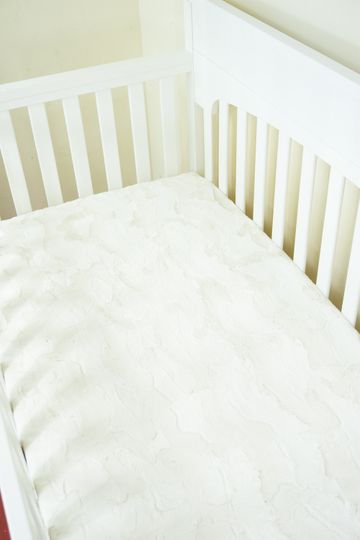 Minky Hide Luxe Cuddle Fitted Crib Sheet for Boy or Girl, Crib Cover for Baby