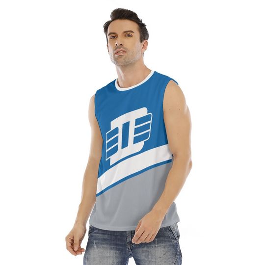Detroit Lions Men's All-Over Print Sleeveless Shirt
