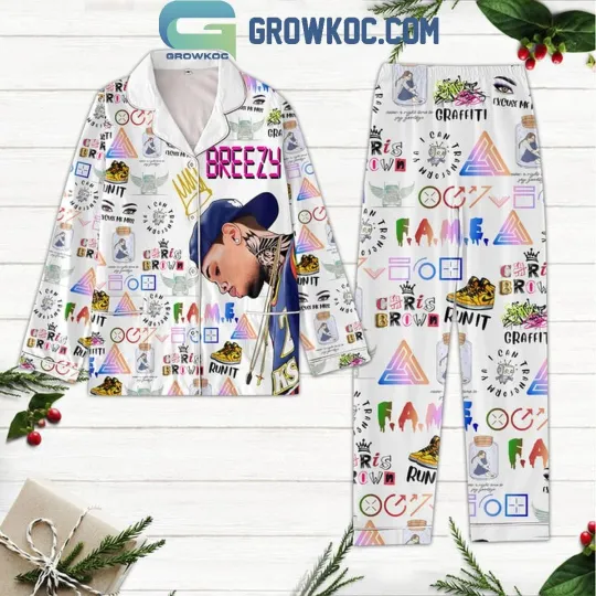 Chris Brown To Be The Best I Can Be Pajamas Set