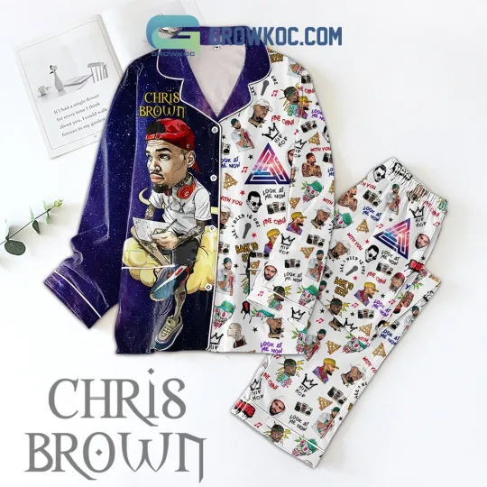 Chris Brown Back To Sleep Pajama Set