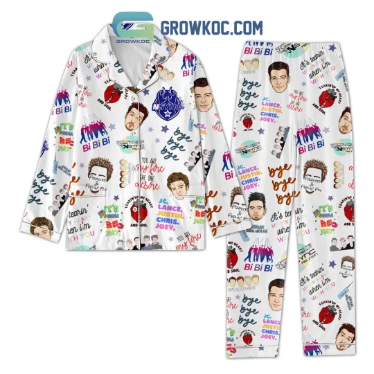 NSYNC Bye Bye Bye Pajama Set for Adults