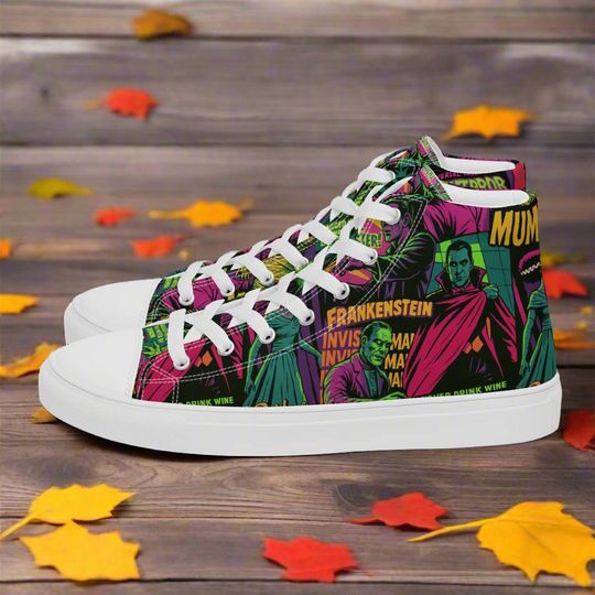Universal Monsters | Men & Boys High Top Sneakers