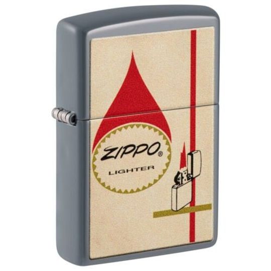 Retro Zippo Advertising Pocket Lighter Cover