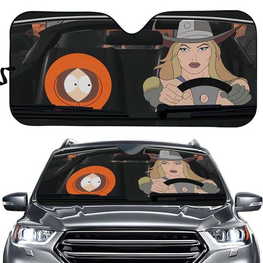 Car Sunshade South Park Auto Sun Shade Portable Sunshade