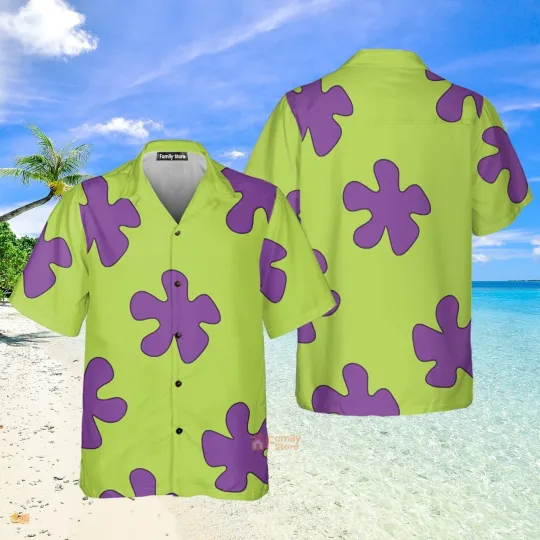 Patrick Star SpongeBob SquarePants Hawaiian Shirt