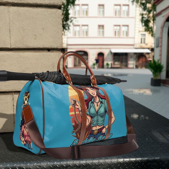 Stylish Waterproof Travel Bag, Perfect for Adventure, Weekend Getaways, Gifts for Travelers, Camping, Beach Trips