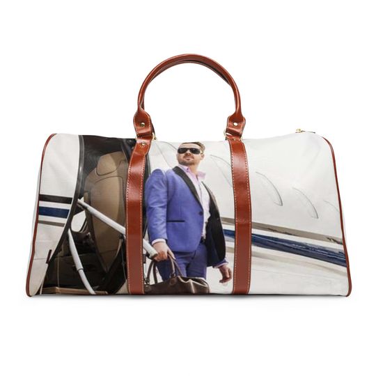 Stylish Waterproof Travel Bag, Duffel for Business Trips, Gym, Beach, Travel Essentials