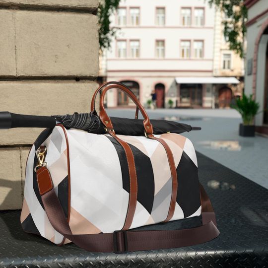 Stylish Waterproof Travel Bag - Perfect for Weekend Getaways, Gym, Beach, and Daily Use