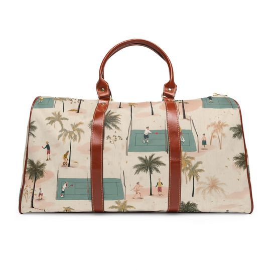 Chic Waterproof Travel Bag - Stylish Duffel for Weekend Getaways