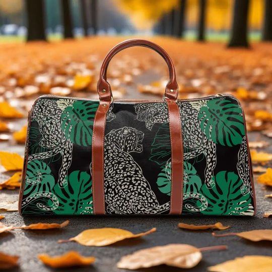 Stylish Escape Patterned Travel Bags Collection, Waterproof Travel Bag, gym bag