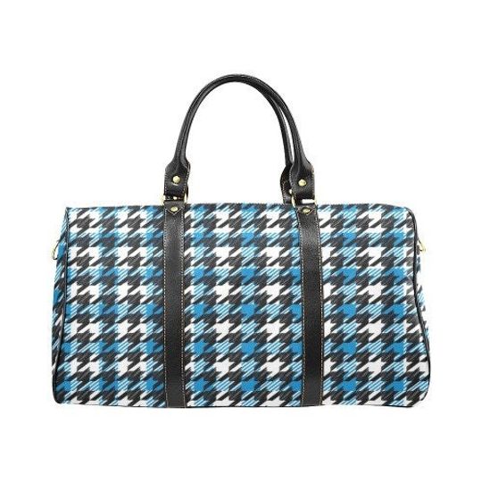 Houndstooth Waterproof Travel Bag, Explore, Hike, Camping, Vacation, Gift for Traveler