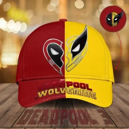 Deadpool Wolverine Sport Unisex Classic Cap Adults Hat Lovers Gift