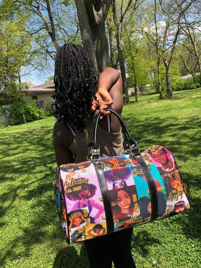 Personalized Waterproof Travel Bag - Custom Duffel & Weekender