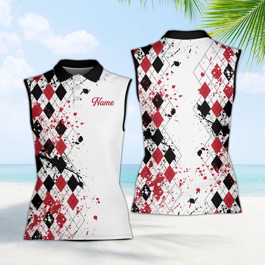 Custom Name Golf Polo Shirt, Personalized Golf Gift For Golfers, Golf Team Uniform