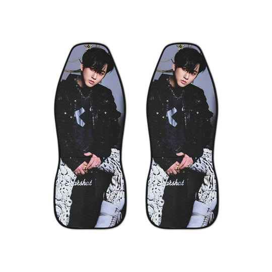 K-Pop Car Seat Covers, Stray Kids Changbin Seat Cover - Custom Auto Accessories, Car Decor