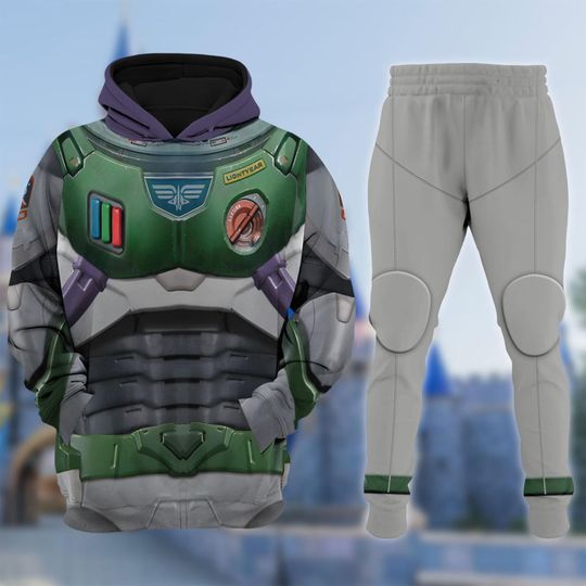 Astronaut Toy Full Over Print 3D Shirt, Toy With Jetpack Costume Cosplay Tracksuit, Heroic Space Toy Inspired Halloween Sweatshirt
