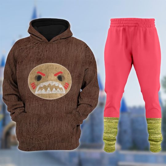 Kakamora Costume T-Shirt, Moana Antagonists Movie 3D Costume Hoodie, Moana Cosplay Sweatshirt, Halloween Costume For Family