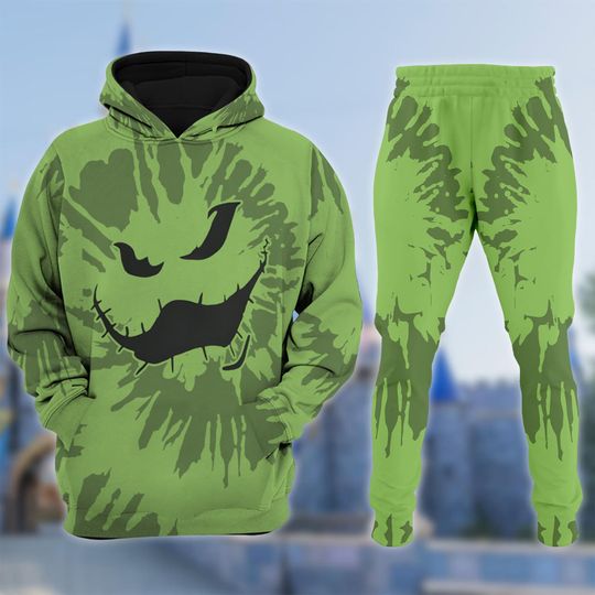Oogie Boogie Halloween Costume Hoodie, The Nightmare Before Christmas Cosplay Costume 3D Sweatshirt, Horror Movie All Over Print Hoodie