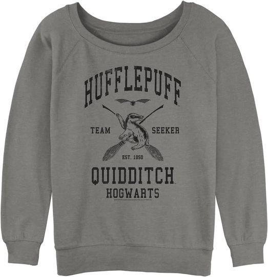 Harry Potter Women's Deathly Hallows Hufflepuff Quidditch Seeker Invert Junior's