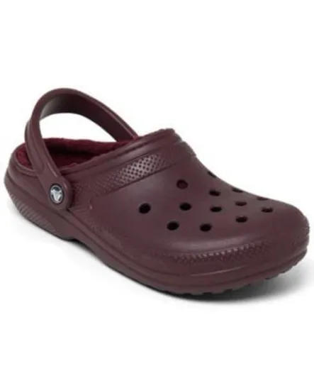 Unisex Adult Dual Comfort Baya Lined Fuzzy Plush Fleece Clog Slippers