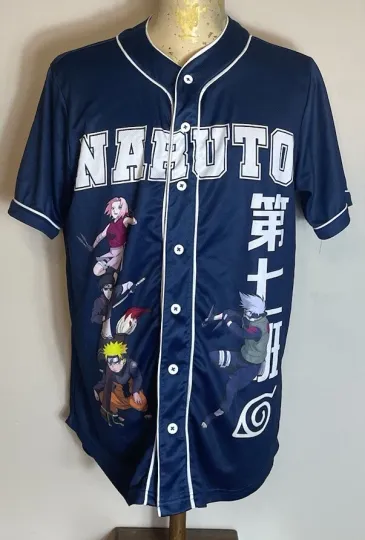 Narutoo Anime #07 Baseball Jersey Size Medium