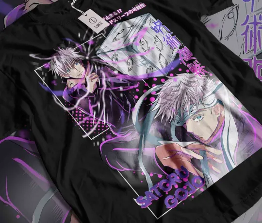 Gojo Satoru T-Shirt Megumi Itadori Yuji Jujutsu Satoru Sukuna Horror Gift Shirt