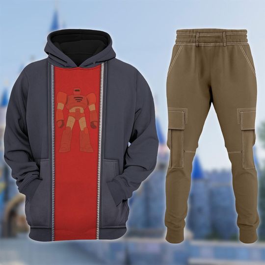 Disney Hiro Hamada 3D Costume Hoodie, Big Hero 6 Sweatshirt, Hiro Hamada Costume Hoodie, Hiro Hamada Cartoon Cosplay Costume Tee