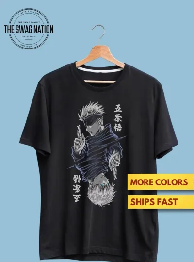 Gojo Satoru Shirt, Jujutsu Satoru Shirt, Gojo Shirt, Gojo vs Sukuna Shirt, Anime