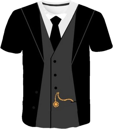 Tuxedo T Shirts for Men Tux Costume Suit and Tie Tee Shirt Gifts T-Shirt