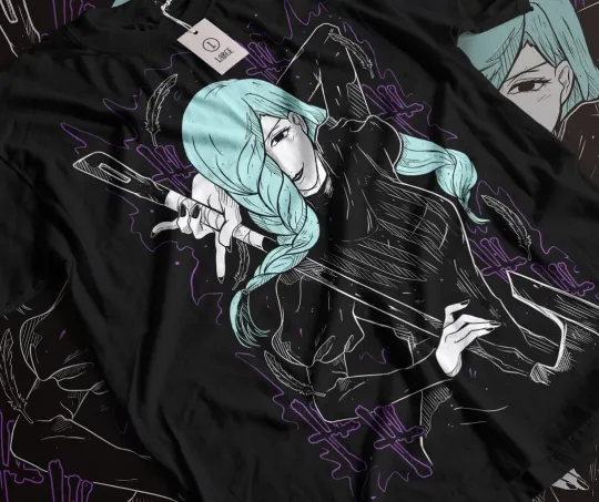 Jujutsu Satoru mei mei T-Shirt Gojo Satoru Sukuna Megumi Itadori Horror shirt