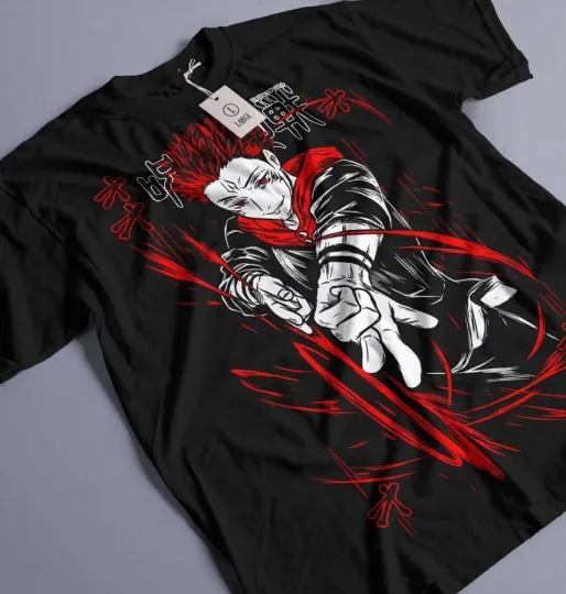Ryomen Sukuna T-Shirt Jujustu Kaisen Jujutsu Satoru Horror gift Shirt All Size